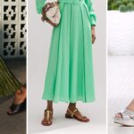 Best Footwear Choices With Guest Wedding Dresses